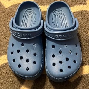 Blue crocs